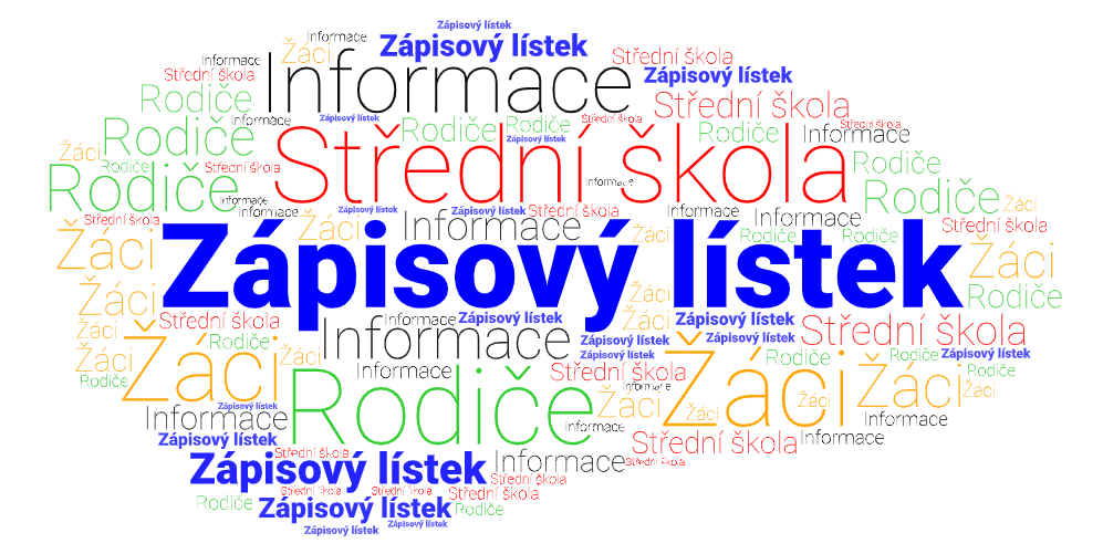 Informace k vyplnění zápisového lístku