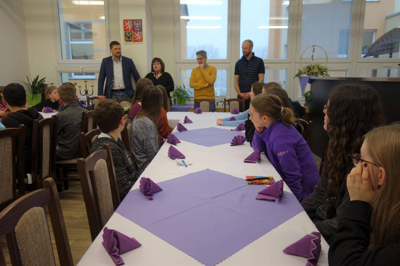 Snídaně školního parlamentu