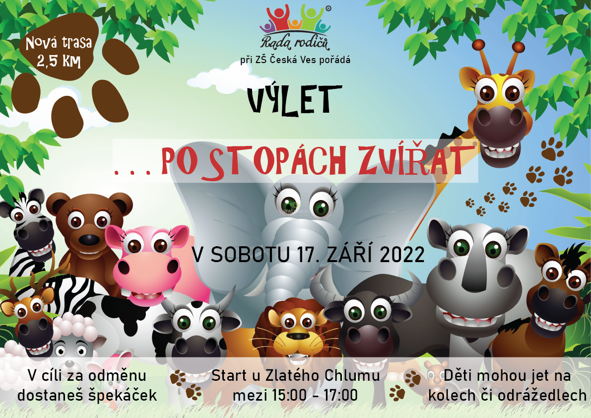 Po stopách zvířat 17.09.2022 od 15:00 hodin