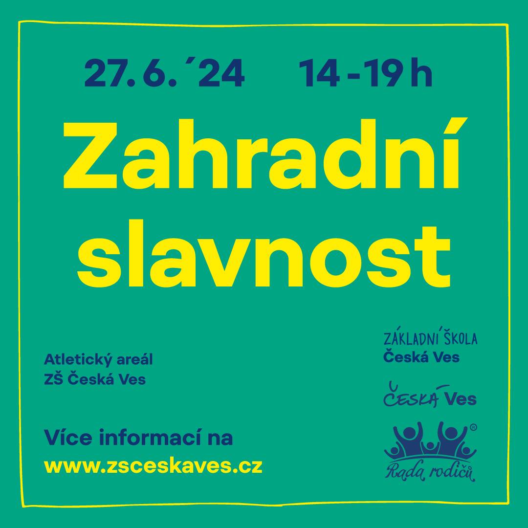 ZAHRADNÍ SLAVNOST 2024