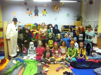 Spaní ve školní družině