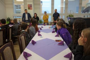 Snídaně školního parlamentu