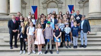 Školní parlament v Senátu ČR