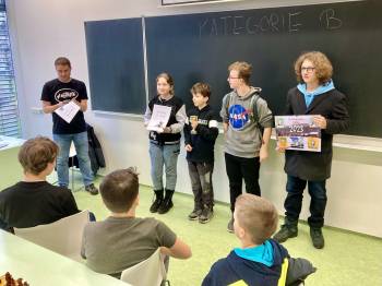 Stříbro a postup do celostátního kola v rapid šachu