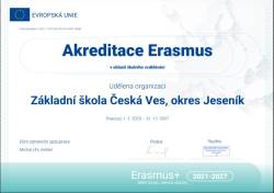 AKREDITACE programu Erasmus+